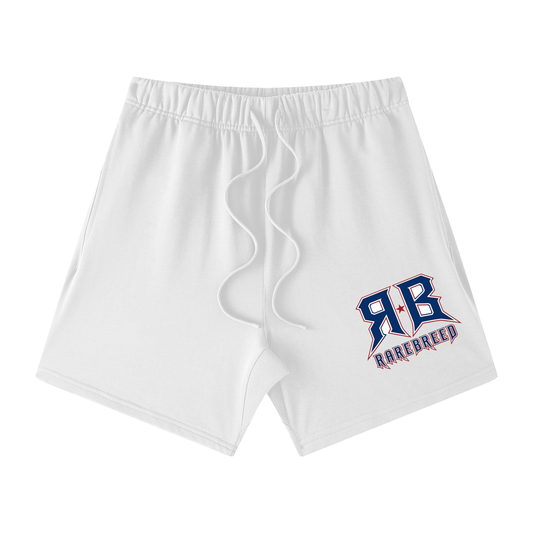 RARE BREED Unisex Earth Tone Loose Fit Cotton Shorts