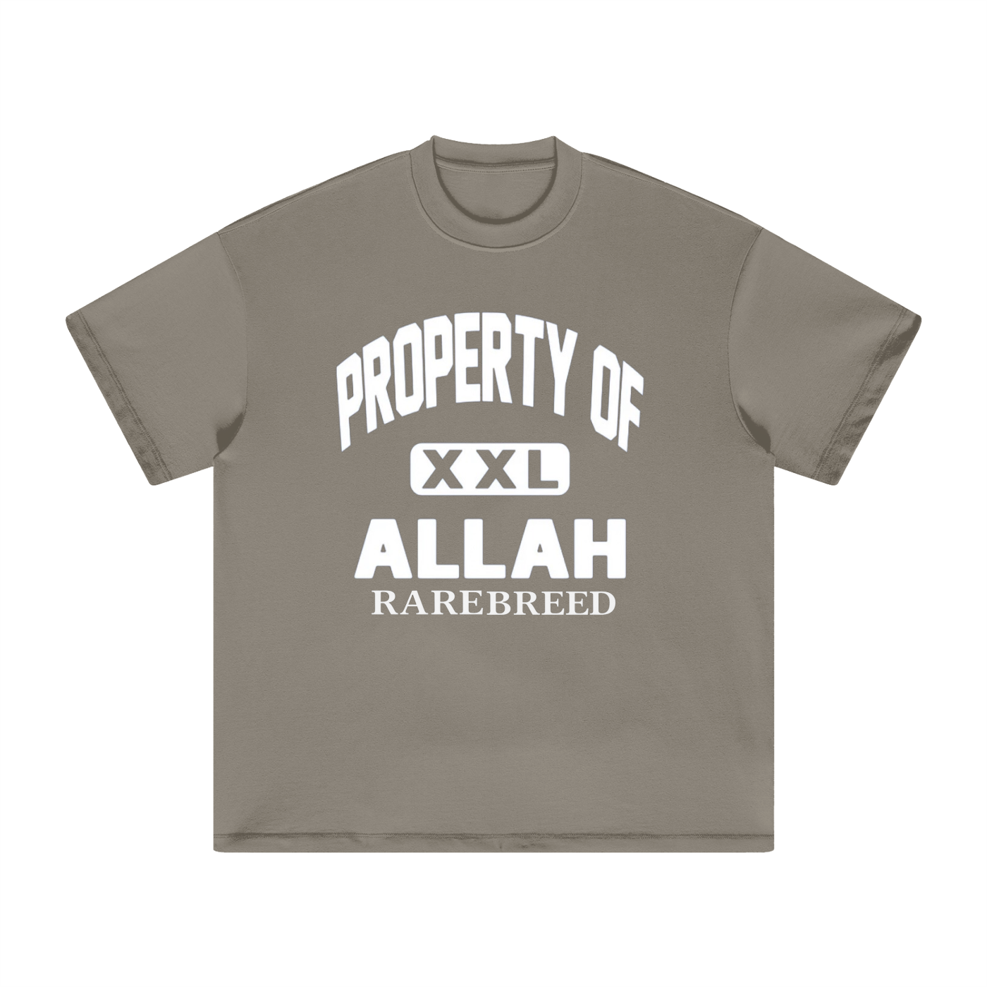 Property Of Heavyweight Earth Tone T-Shirt
