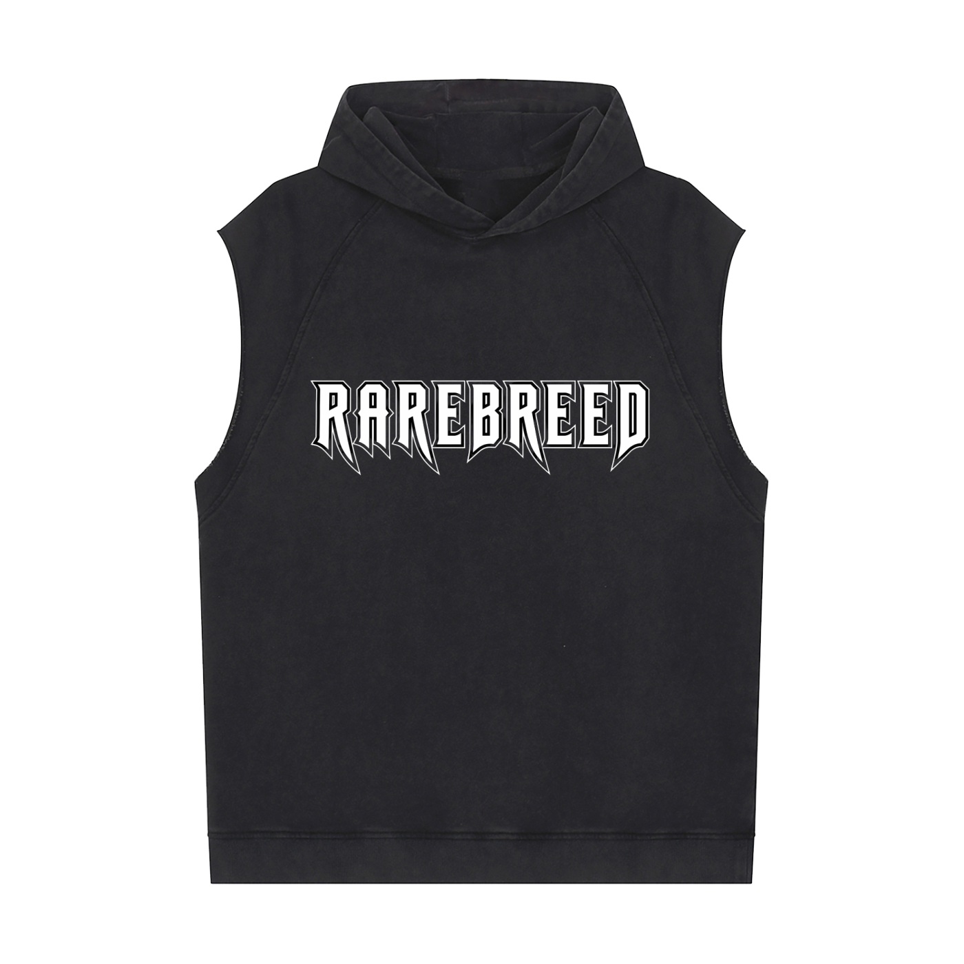 RARE BREED Snow Washed Sleeveless Hoodie