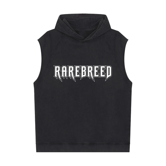 RARE BREED Snow Washed Sleeveless Hoodie