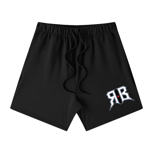 RARE BREED Unisex Earth Tone Loose Fit Cotton Shorts