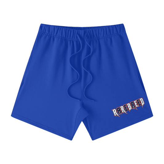 RARE BREED Unisex Earth Tone Loose Fit Cotton Shorts