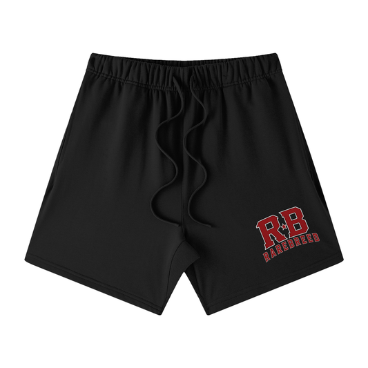 RARE BREED Unisex Earth Tone Loose Fit Cotton Shorts