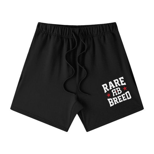 RARE BREED Unisex Earth Tone Loose Fit Cotton Shorts