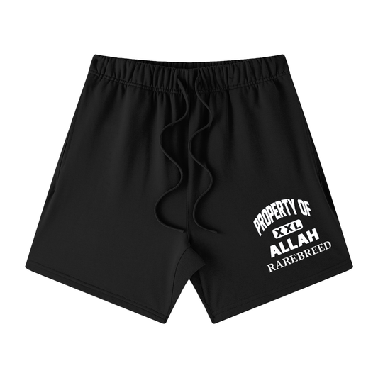 RARE BREED Unisex Earth Tone Loose Fit Cotton Shorts