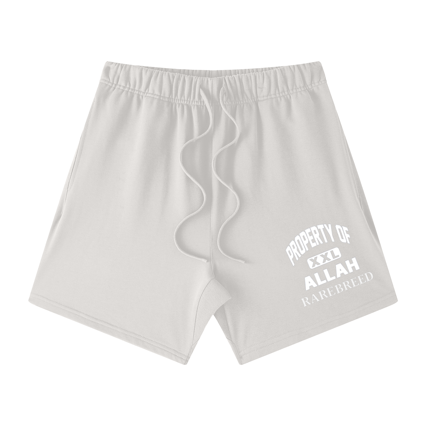 RARE BREED Unisex Earth Tone Loose Fit Cotton Shorts