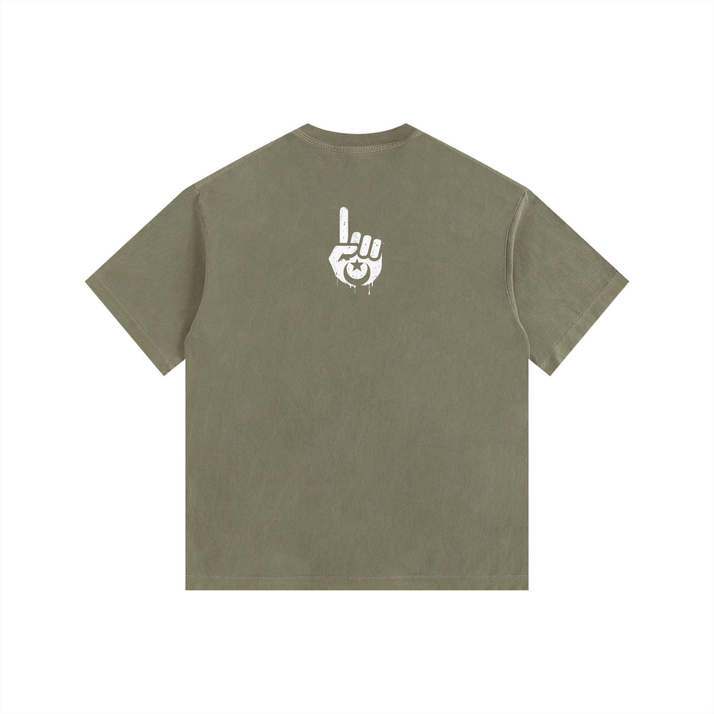 Vintage Washed Oversized Cotton T-Shirt