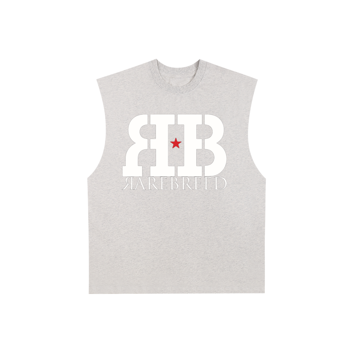 Raw Edge Cotton Tank Top