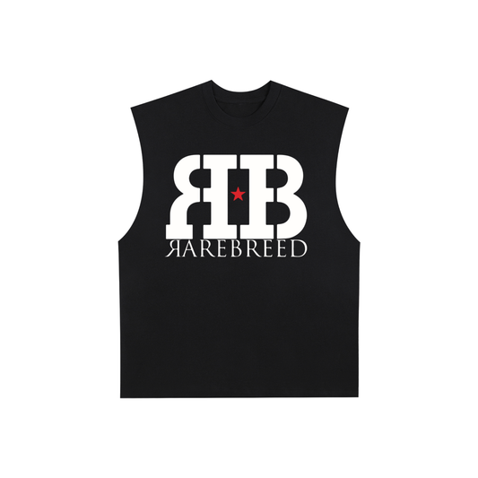 Rare Breed Raw Edge Cotton Tank Top
