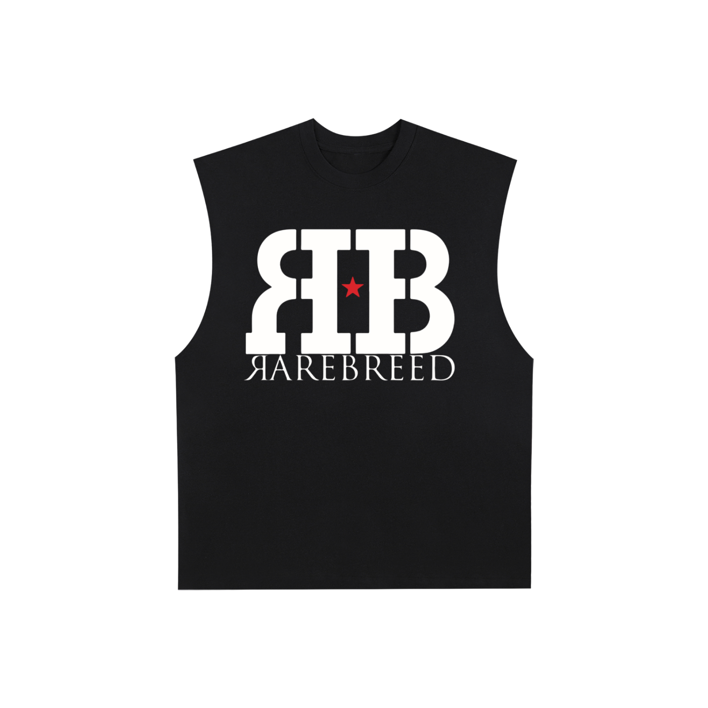 Raw Edge Cotton Tank Top